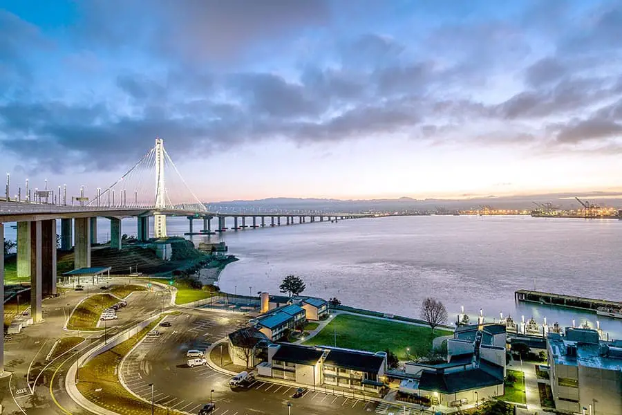 Overview of the Bay Bridge eastern span