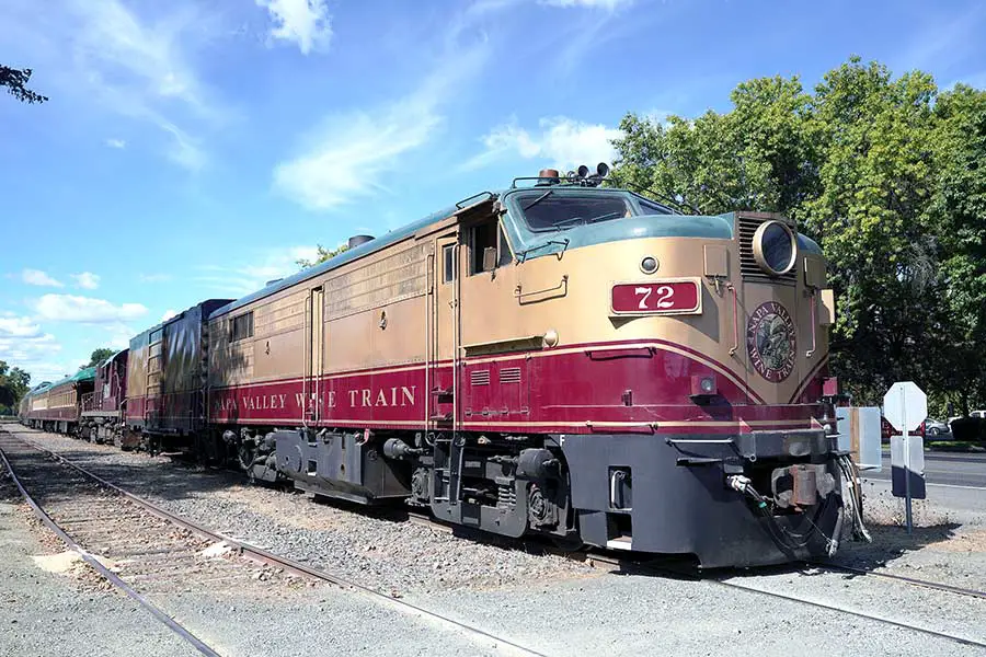 Engine of the Napa Valley Wine Train