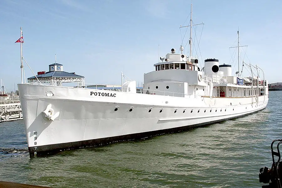 USS Potomac, presidential yacht for President Franklin D. Roosevelt