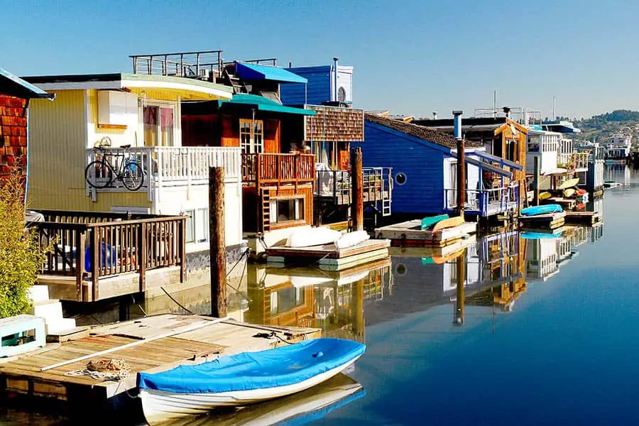 Houseboats in Sausalito