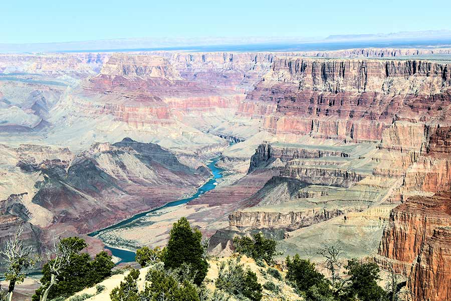 Overview of the Grand canyon
