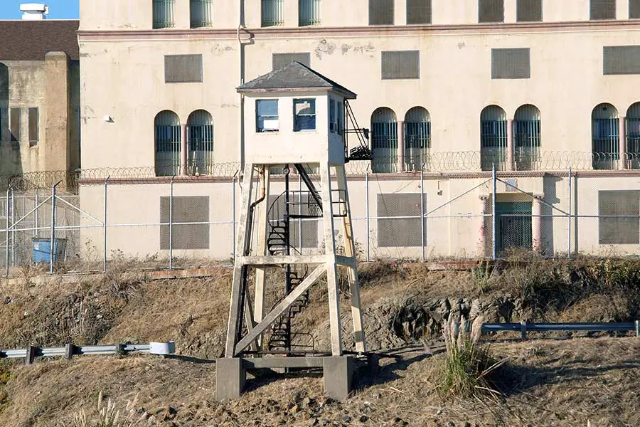 Lookout tower at San Quentin State Prison