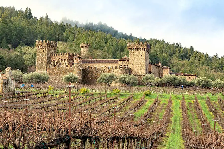 Castello di Amorosa winery