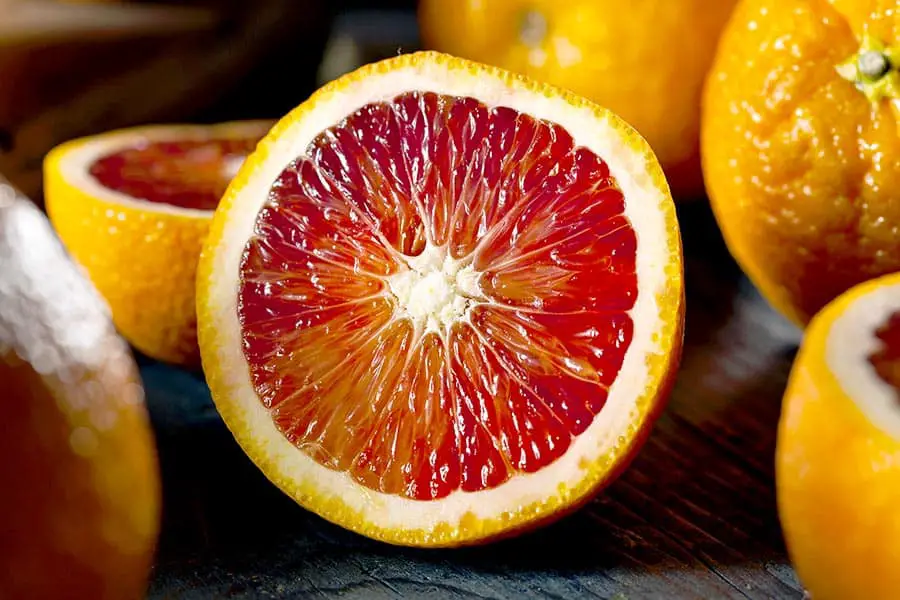 Red blood oranges